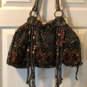 Hippie style shoulder bag